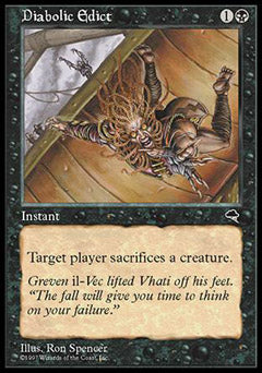 Diabolic Edict (Tempest) Light Play Korean