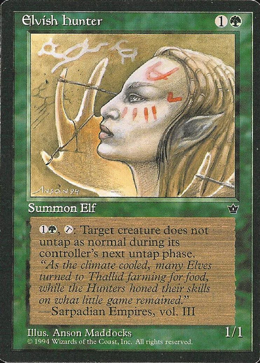 Elvish Hunter (1) (Fallen Empires) Near Mint