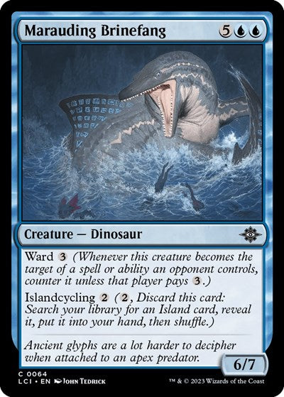 Marauding Brinefang (The Lost Caverns of Ixalan) Near Mint