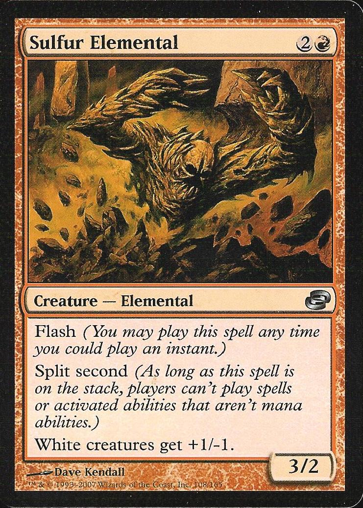 Sulfur Elemental (Planar Chaos) Near Mint Foil