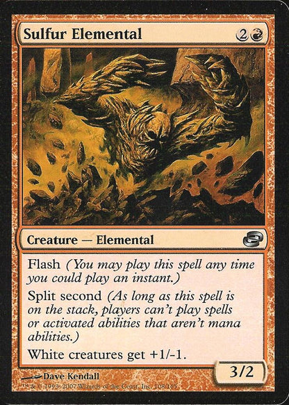 Sulfur Elemental (Planar Chaos) Near Mint Foil