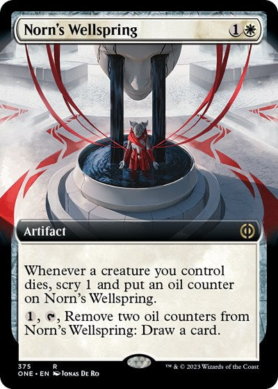 Norn's Wellspring (Extended Art) (Phyrexia: All Will Be One) Near Mint