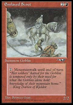 Enslaved Scout (1) (Alliances) Light Play