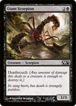 Giant Scorpion (Magic 2013 Core Set) Near Mint Foil