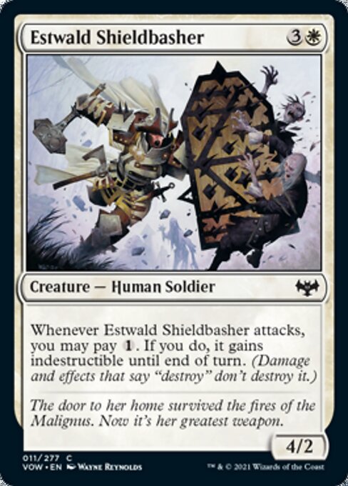 Estwald Shieldbasher (Innistrad: Crimson Vow) Near Mint
