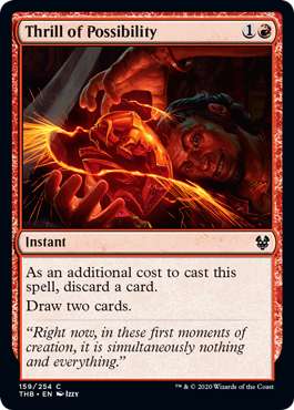 Thrill of Possibility (Theros Beyond Death) Near Mint Foil