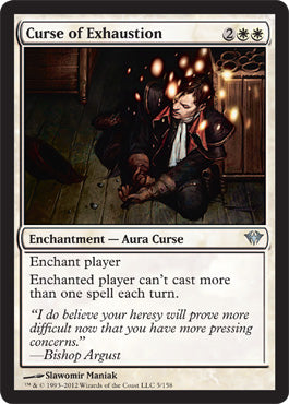 Curse of Exhaustion (Dark Ascension) Near Mint