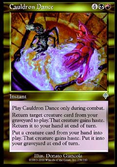 Cauldron Dance (Invasion) Near Mint Foil