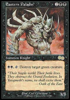 Eastern Paladin (Urza's Saga) Light Play