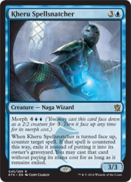 Kheru Spellsnatcher (Khans of Tarkir) Near Mint Foil