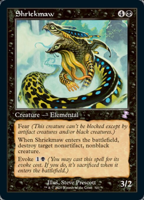 Shriekmaw (Time Spiral Remastered) Near Mint