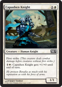 Capashen Knight (Magic 2014 Core Set) Near Mint Foil
