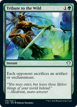 Tribute to the Wild (Commander 2020 Ikoria) Near Mint