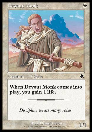 Devout Monk (Starter 1999) Near Mint