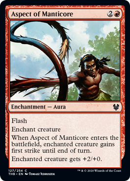 Aspect of Manticore (Theros Beyond Death) Near Mint Foil