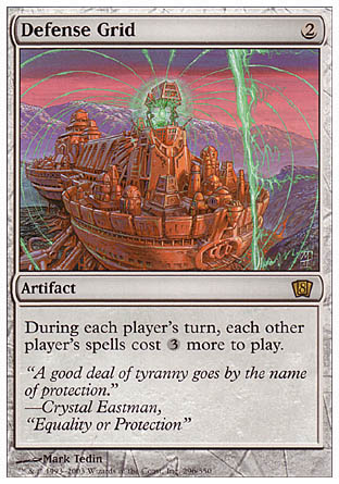 Defense Grid (8th Edition) Near Mint Foil