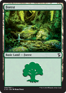 Forest (306) (Commander 2018) Near Mint