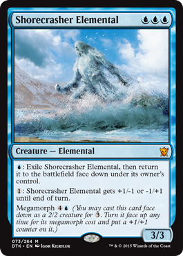 Shorecrasher Elemental (Dragons of Tarkir) Near Mint