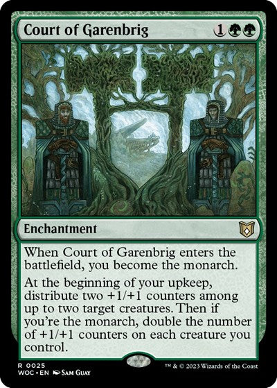 Court of Garenbrig (Commander: Wilds of Eldraine) Near Mint