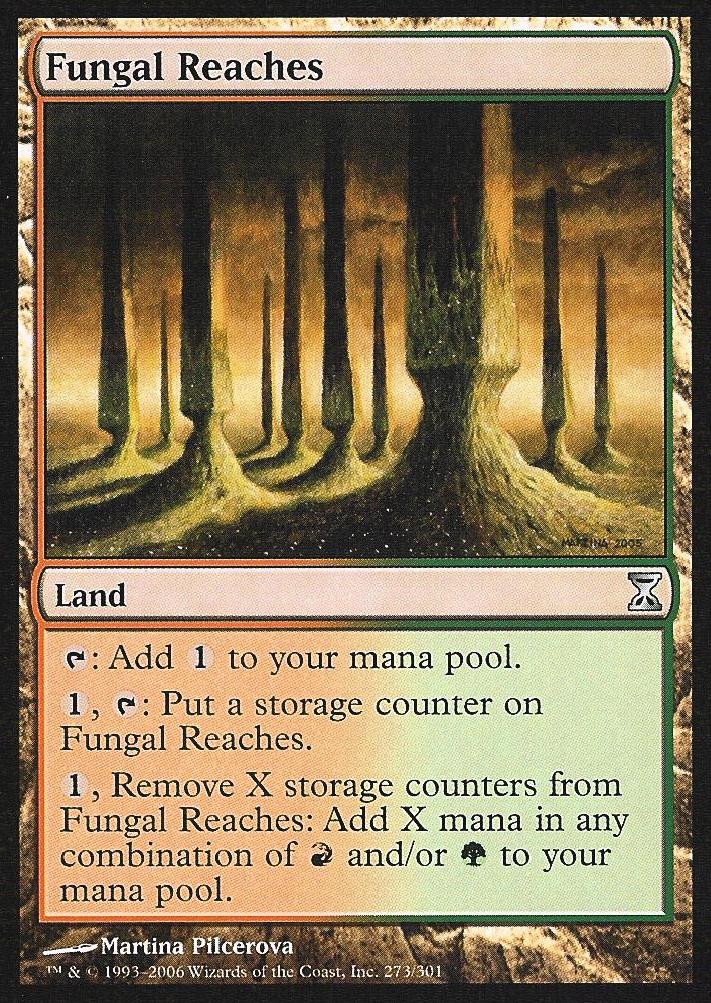 Fungal Reaches (Time Spiral) Near Mint Foil