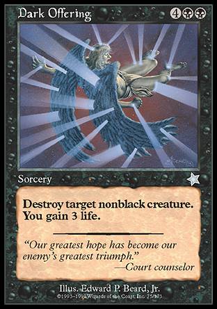 Dark Offering (Starter 1999) Near Mint