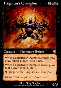 Laquatus's Champion (Torment) Near Mint Japanese