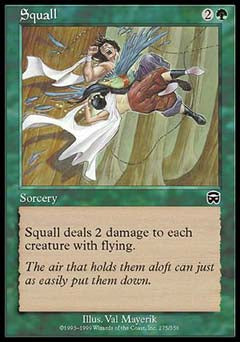 Squall (Mercadian Masques) Near Mint Foil