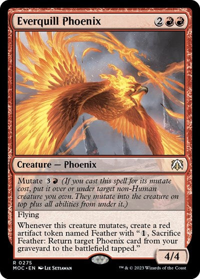 Everquill Phoenix (Commander: March of the Machine) Near Mint