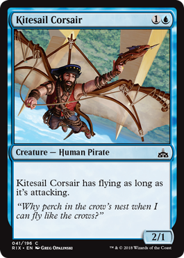 Kitesail Corsair (Rivals of Ixalan) Near Mint