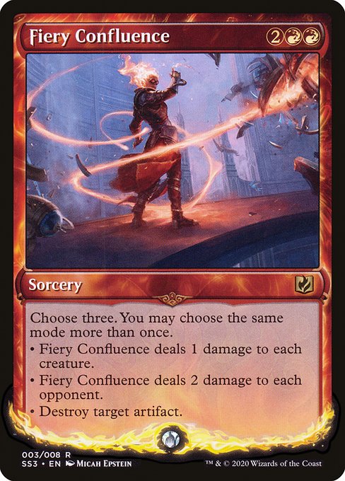 Fiery Confluence (Signature Spellbook: Chandra) Near Mint
