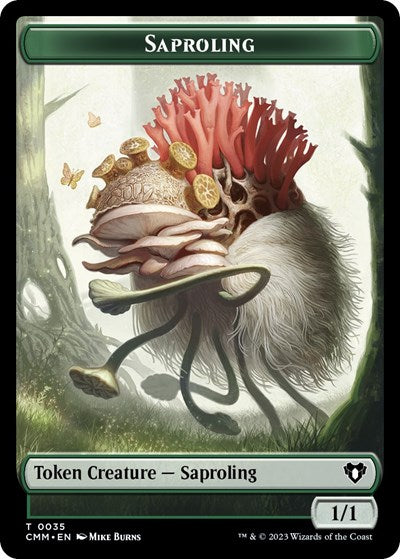 Saproling Token (Commander Masters) Near Mint