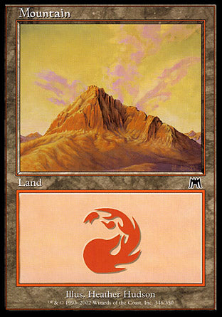 Mountain (346) (Onslaught) Good