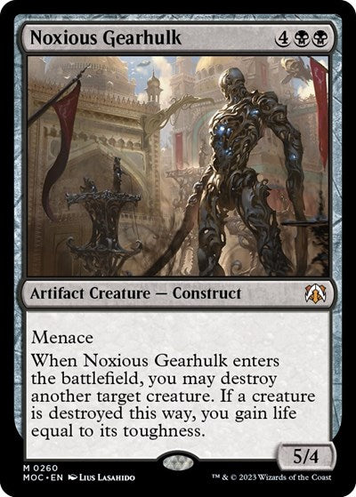 Noxious Gearhulk (Commander: March of the Machine) Near Mint