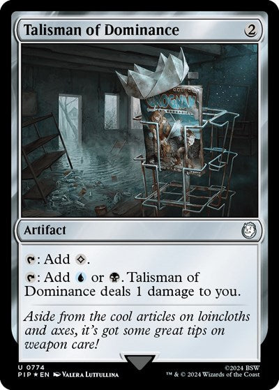 Talisman of Dominance (Surge Foil) (Universes Beyond: Fallout) Near Mint
