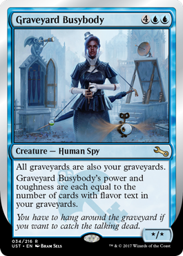 Graveyard Busybody (Unstable) Near Mint