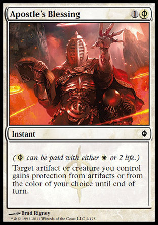 Apostle's Blessing (New Phyrexia) Light Play
