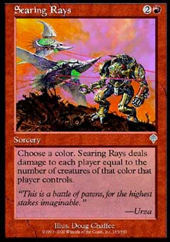 Searing Rays (Invasion) Near Mint
