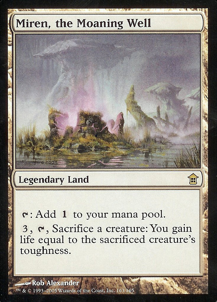 Miren, the Moaning Well (Saviors of Kamigawa) Near Mint Foil