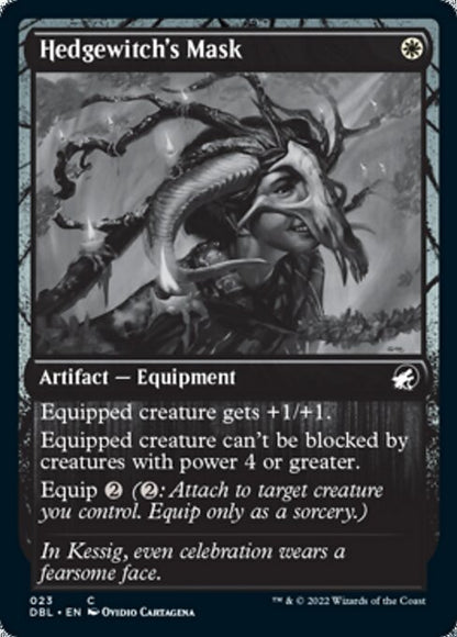 Hedgewitch's Mask (Innistrad: Double Feature) Near Mint Foil