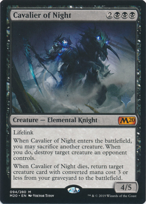 Cavalier of Night (Promo Pack) Near Mint