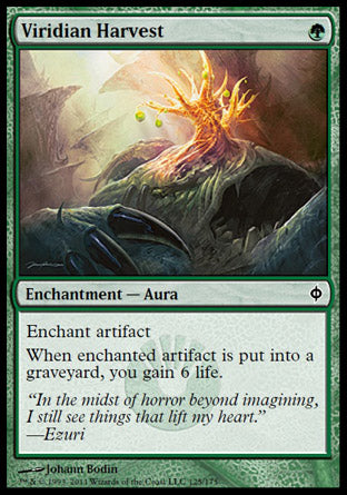 Viridian Harvest (New Phyrexia) Near Mint Foil