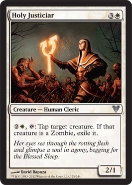 Holy Justiciar (Avacyn Restored) Near Mint Foil