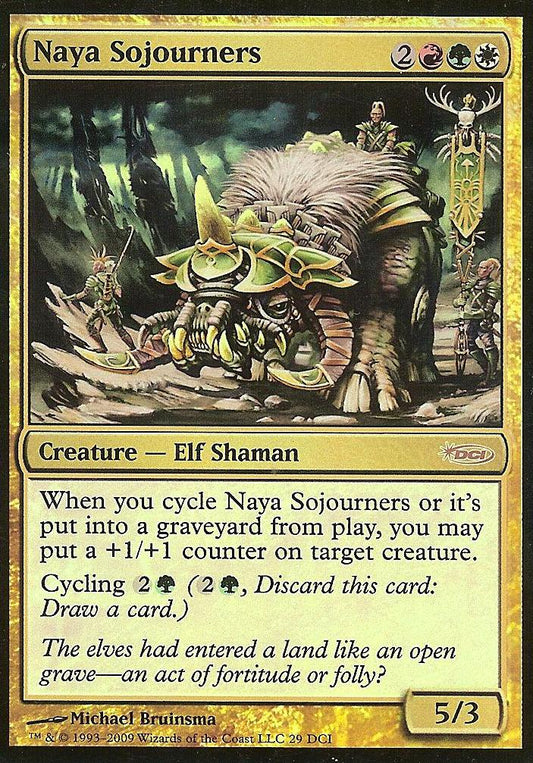 Naya Sojourners (Magic 2010 Game Day) (Promotional Cards) Light Play Foil