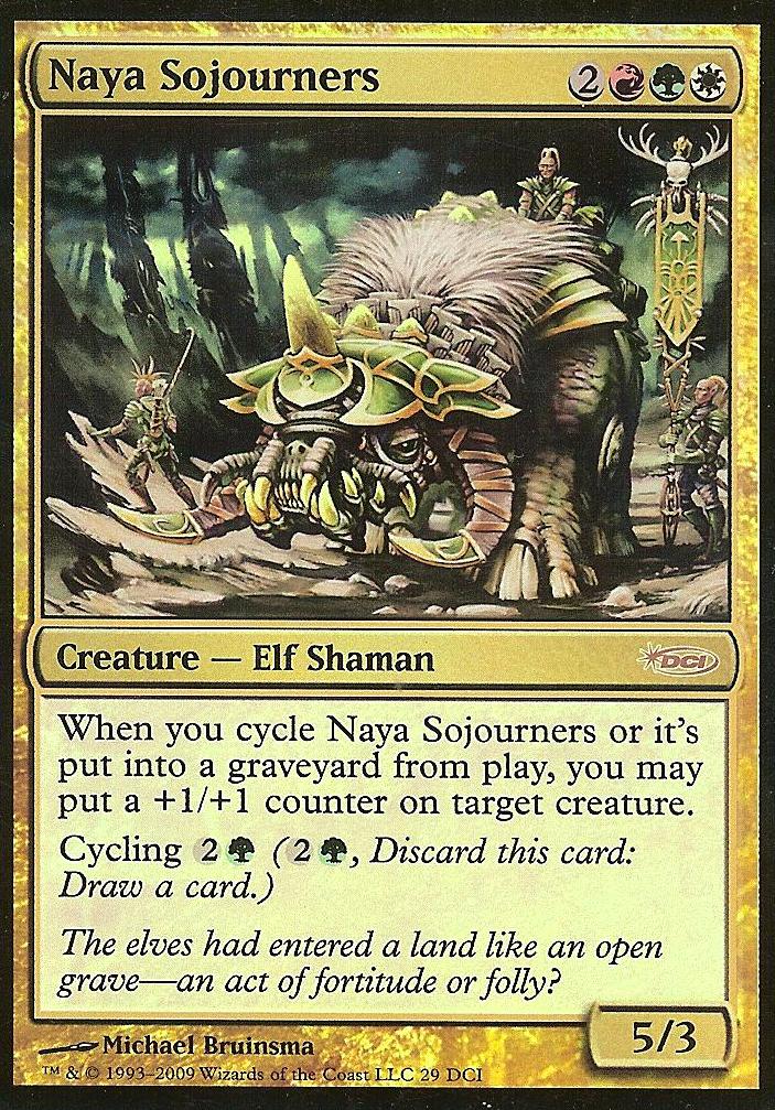 Naya Sojourners (Magic 2010 Game Day) (Promotional Cards) Near Mint Foil