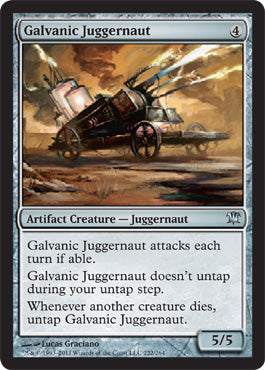 Galvanic Juggernaut (Innistrad) Near Mint Foil