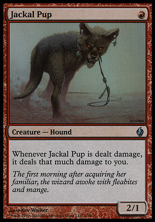 Jackal Pup (Premium Deck Series: Fire and Lightning) Near Mint Foil