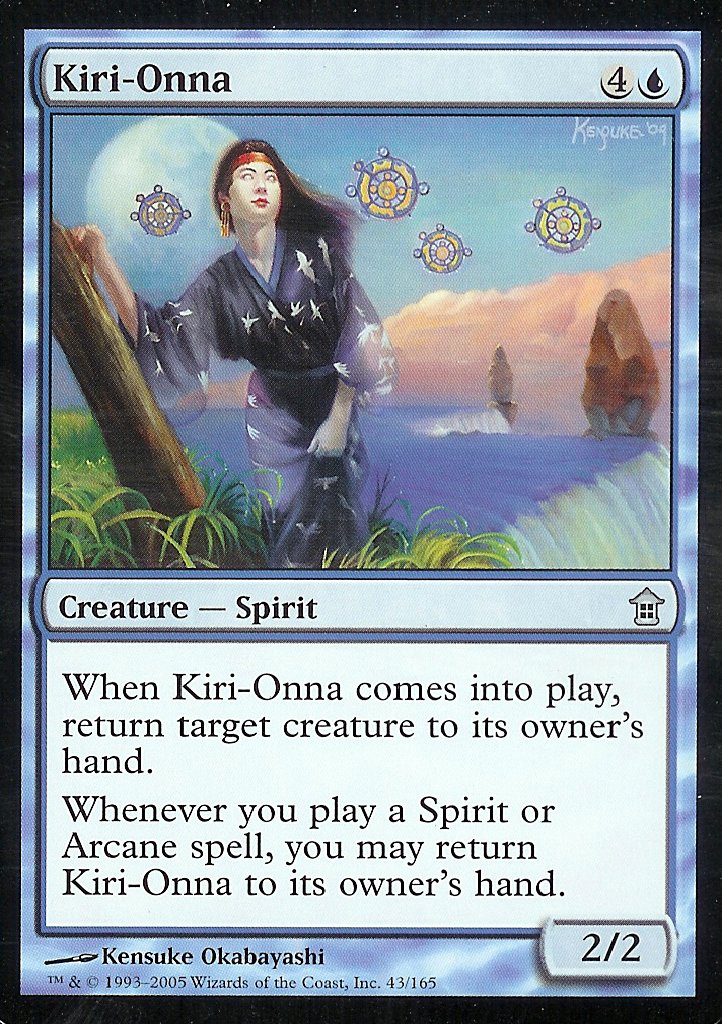 Kiri-Onna (Saviors of Kamigawa) Near Mint Foil
