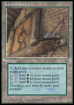 Koskun Keep (Homelands) Near Mint