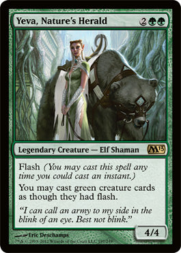 Yeva, Nature's Herald (Magic 2013 Core Set) Near Mint