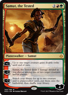 Samut, the Tested (Hour of Devastation) Near Mint